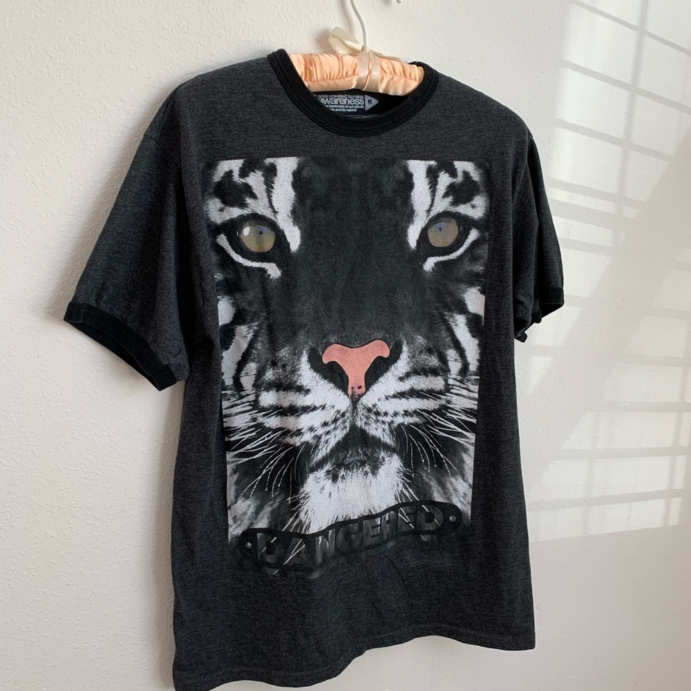 Animal Endangerment Awareness Ringer Tee